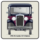 Austin 10/4 Saloon 1932-34 Coaster 3